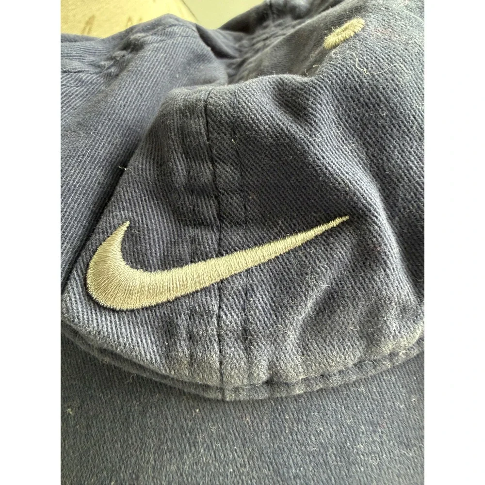 Nike Kids‎ Navy Blue Baseball Cap Just Do It Swoosh Adjustable Size 4-7